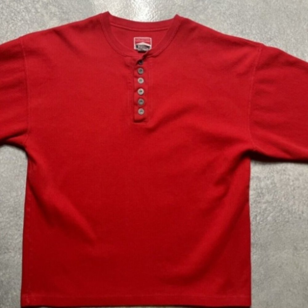 Mens xl marlboro henley shirt